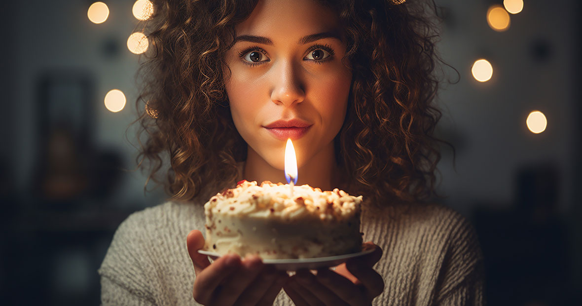 joyeux anniversaire à une femme